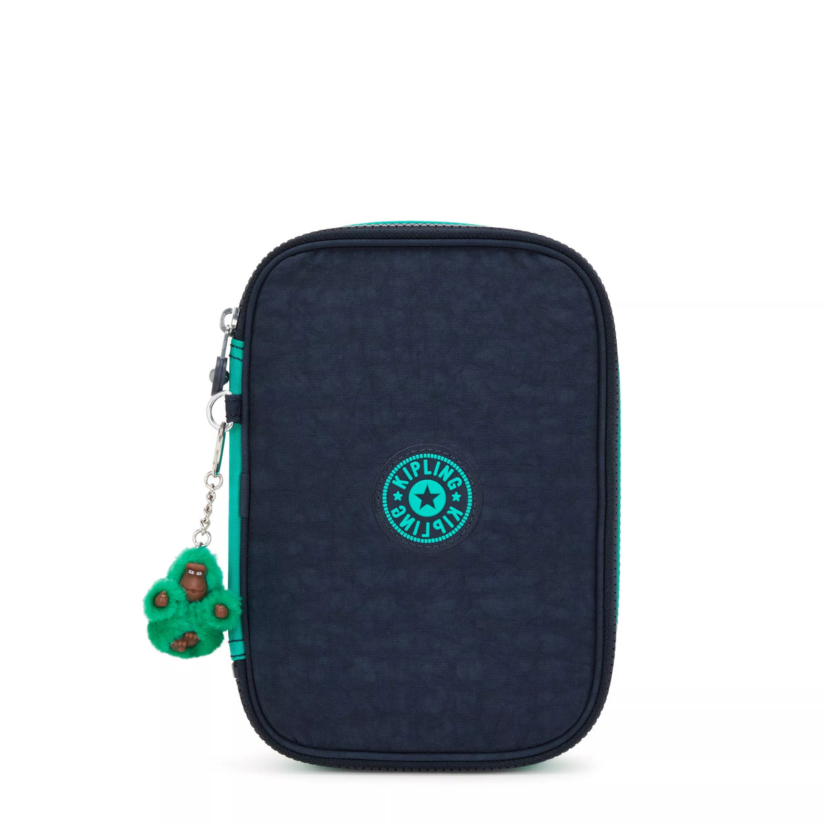 100 Pens Case Blue Green Block - 1