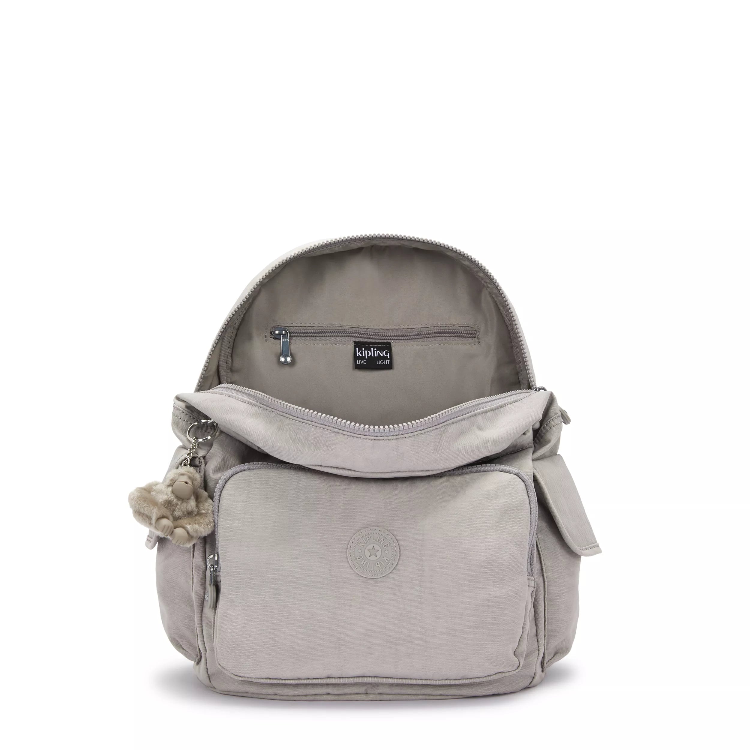 バックパック・リュック KIRSH Pocket color combination hiking backpack light gray KP Amazon.com | KIRSH Pocket Logo Sports Backpack | Casual Daypacks