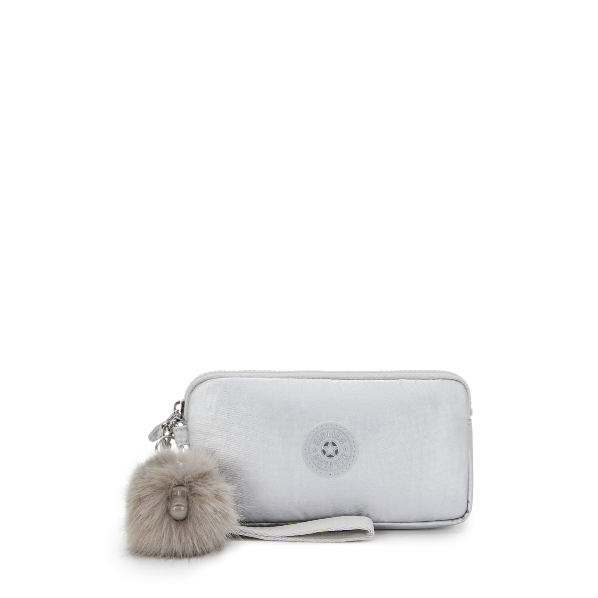 Lowie Metallic Wristlet Wallet Platinum Metallic Print - 1