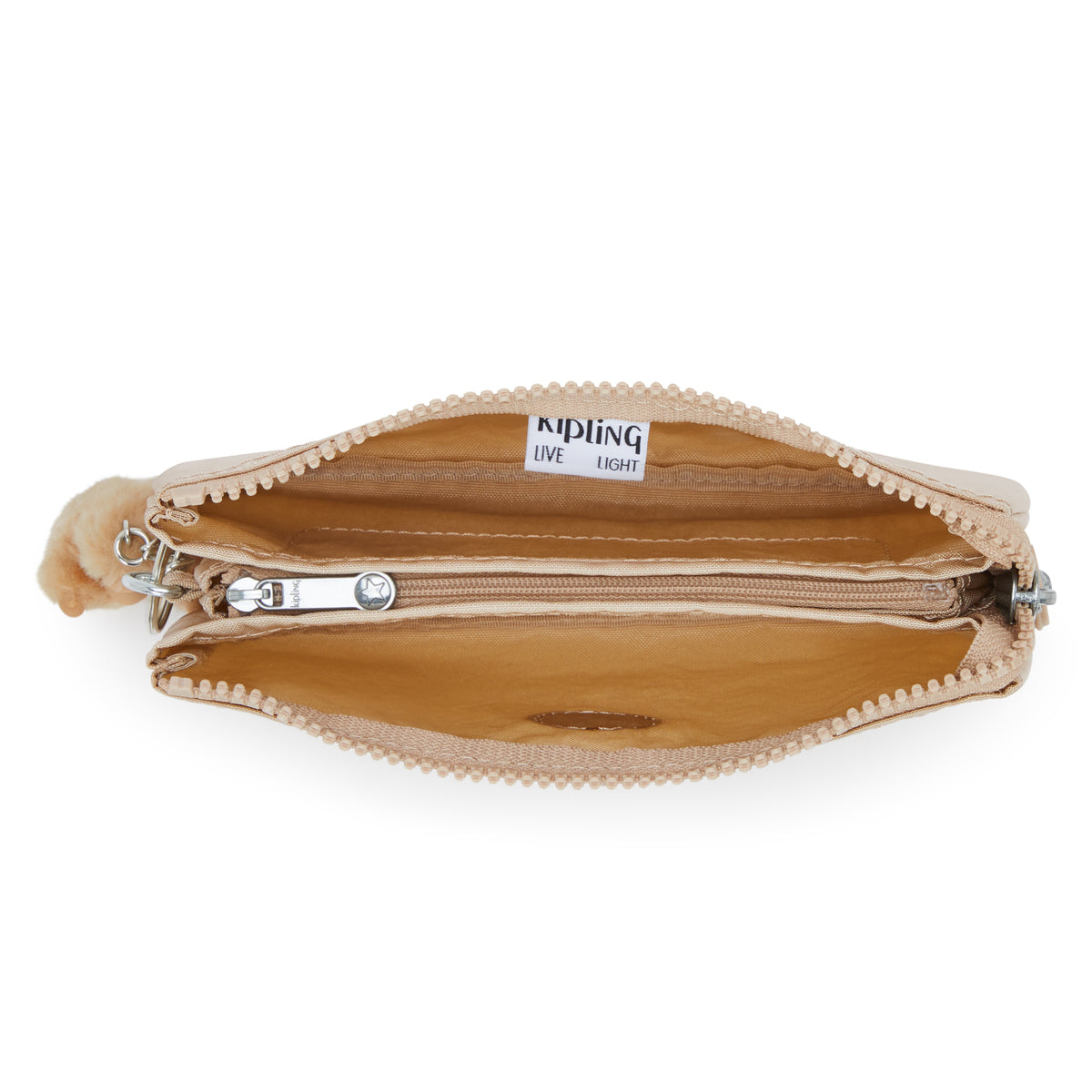 Creativity Metallic Large Pouch Sparkled Beige - 3