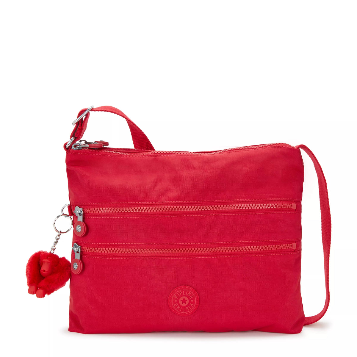 alvar crossbody travel bag Kipling Alvar Crossbody Bag Red Rouge Nylon