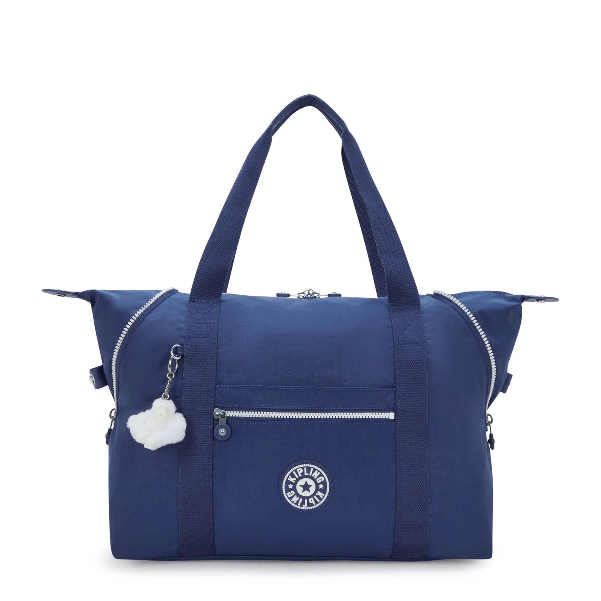 Art Medium Tote Bag Casual Blue C - 1
