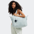Art Medium Tote Bag Breezy Blue-view-2 thumbnail