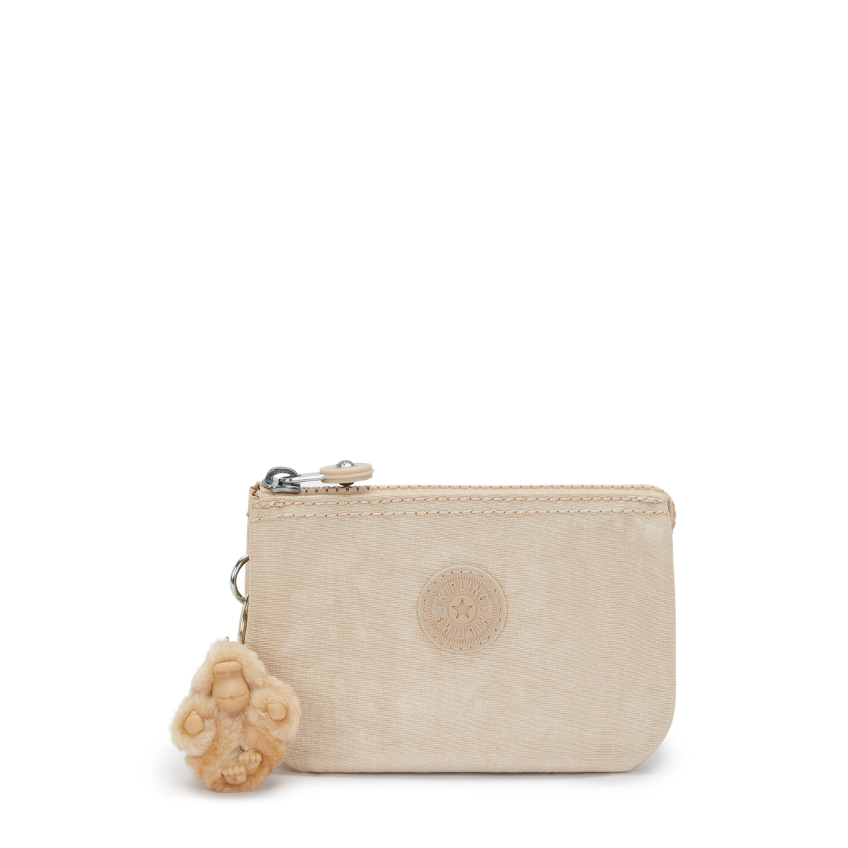 Creativity Small Metallic Pouch Sparkled Beige - 1