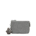 Creativity Small Metallic Pouch Grey Snake Metallic - 1