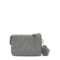 Creativity Small Metallic Pouch Grey Snake Metallic - 2