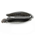 Creativity Small Metallic Pouch Grey Snake Metallic - 3