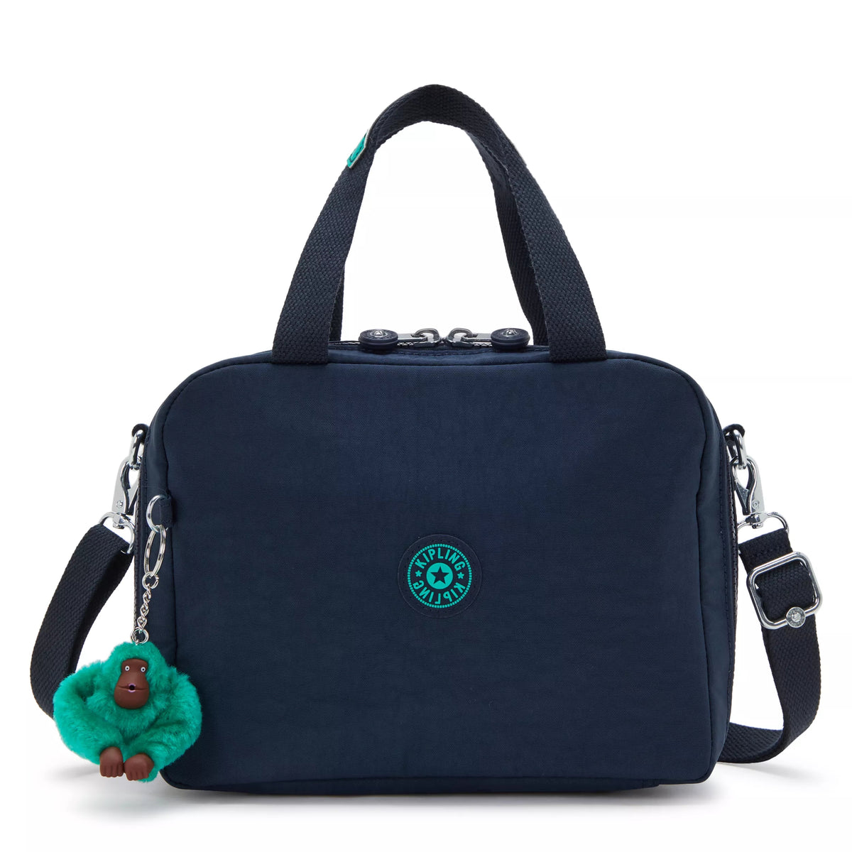 Miyo Lunch Bag Blue Green Block - view1