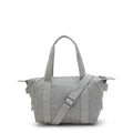 Art Mini Metallic Shoulder Bag Grey Snake Metallic - 3