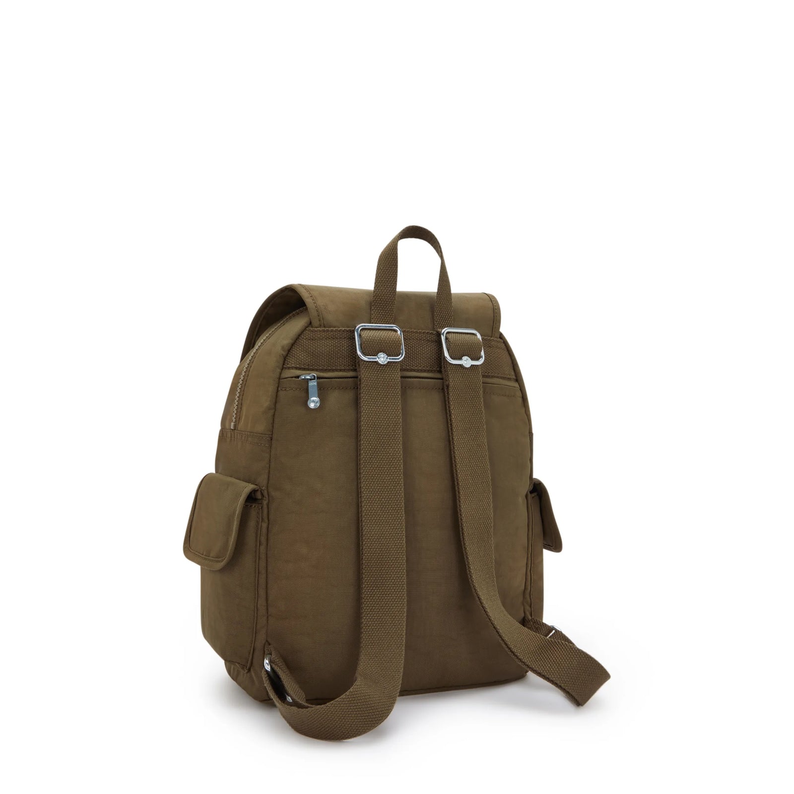 City Pack Small Backpack Smooth Khaki-view-3