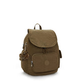 City Pack Small Backpack Smooth Khaki-view-5 thumbnail