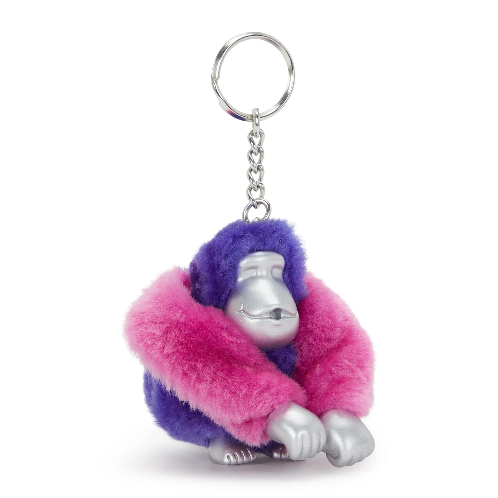 Sven Monkey Keychain Sparkle Joy Pink-view-2