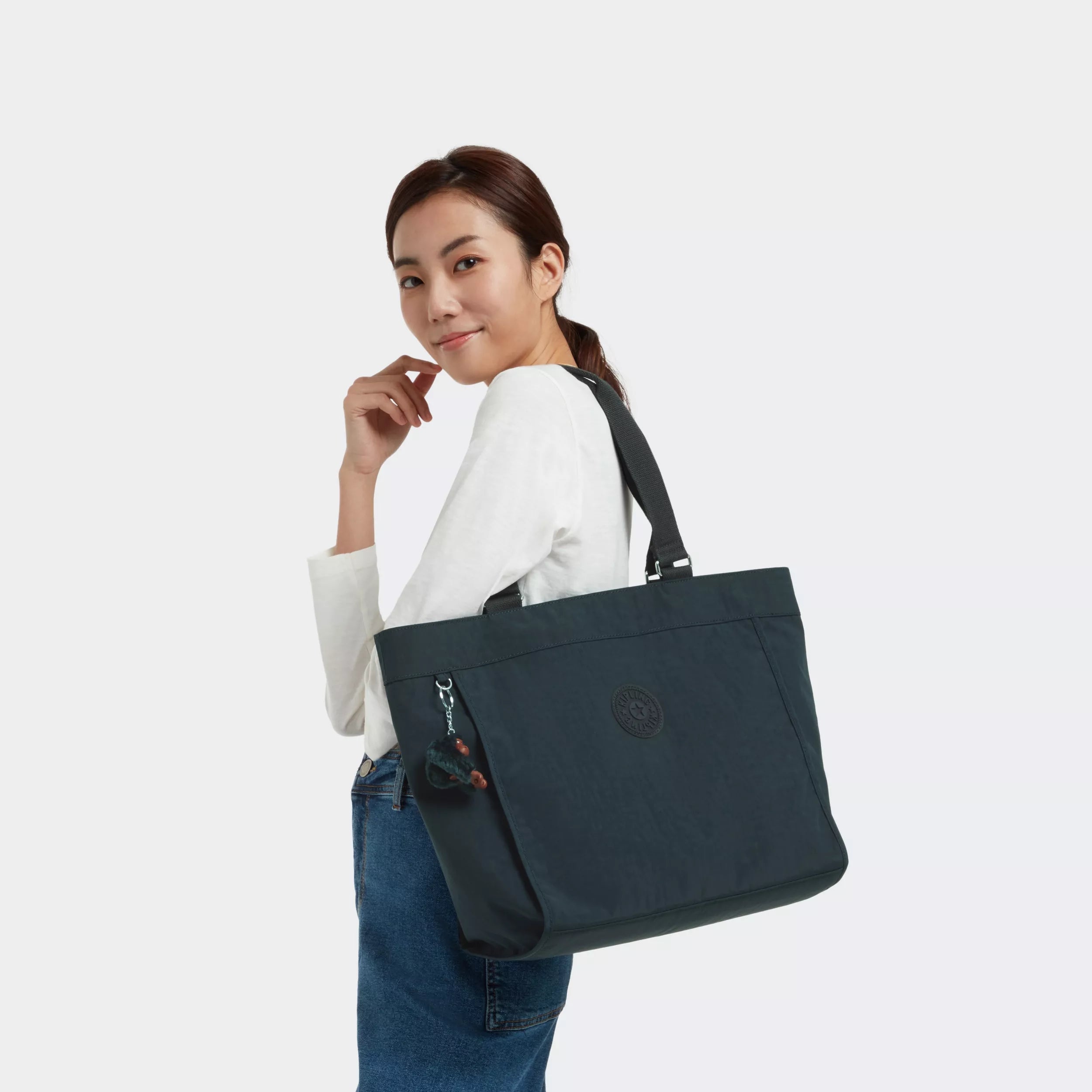 New トートバッグ L Shopper New Kipling Shopper Bag Tote Large トートバッグ
