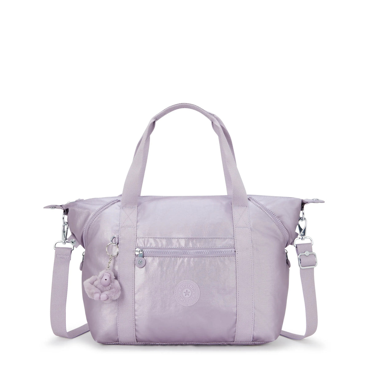 Art Metallic Tote Bag Lilac Moon Metallic - 1