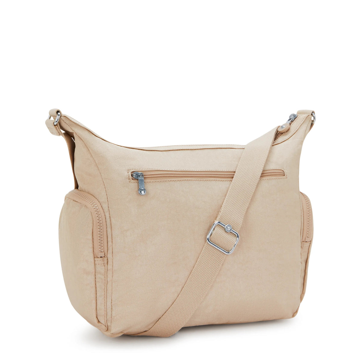 Gabbie Shimmer Crossbody Bag Sparkled Beige - 2