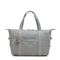 Art Medium Metallic Tote Bag Grey Snake Metallic - 1