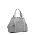 Art Medium Metallic Tote Bag Grey Snake Metallic - 6