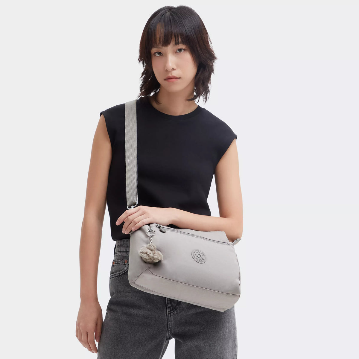 Elysia Shoulder Bag Grey Gris - 2