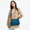 Elysia Shoulder Bag Navy Teal - 2