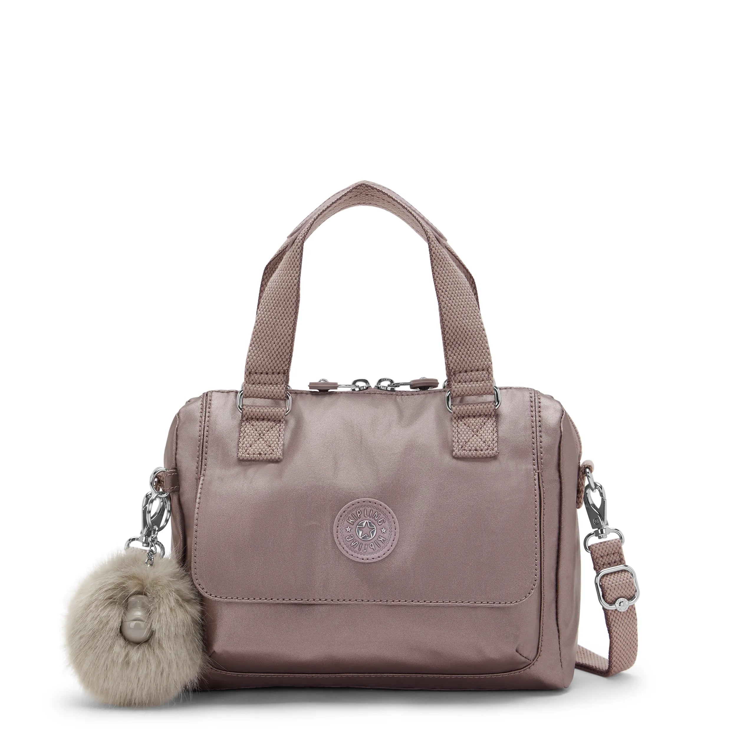 Zeva Handbag Hazelnut Metallic