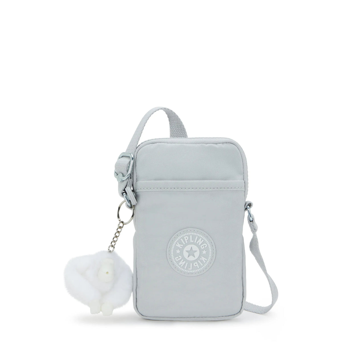 Kipling Tally Sac Téléphone Bandoulière - Inviting Grey - Étui Portable Pratique