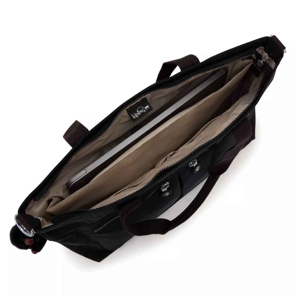 Natalie 15" Laptop Tote Bag Black Tonal - 3