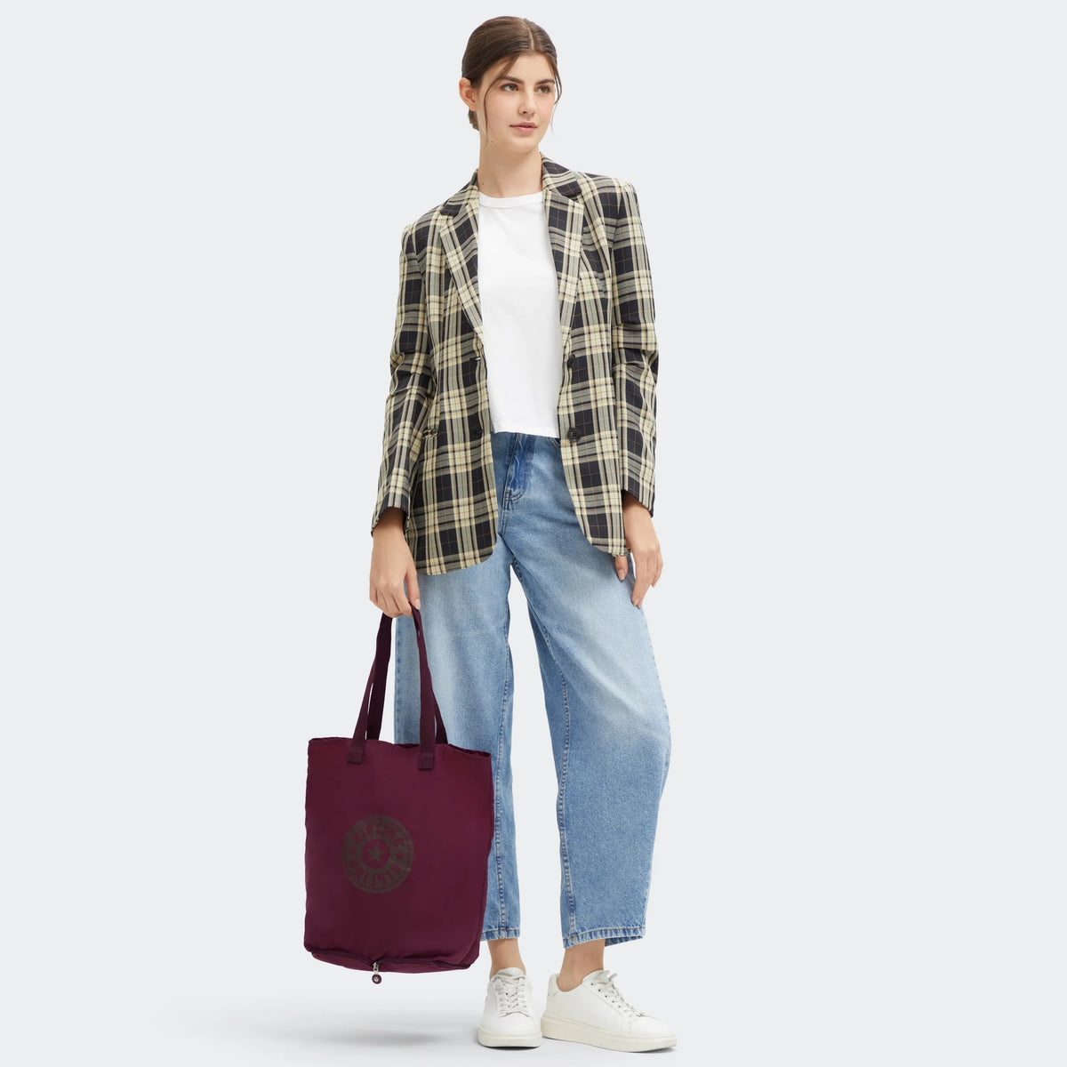 Hip Hurray Packable Tote Bag Lounge Wine Hip - 2