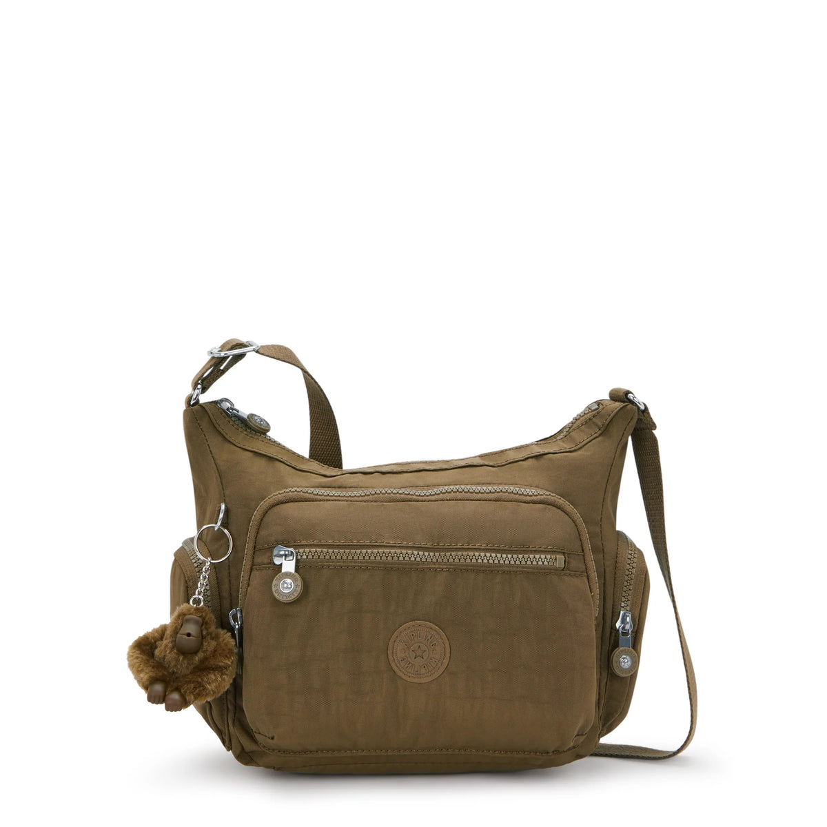 Gabbie Small Crossbody Bag Smooth Khaki - view1