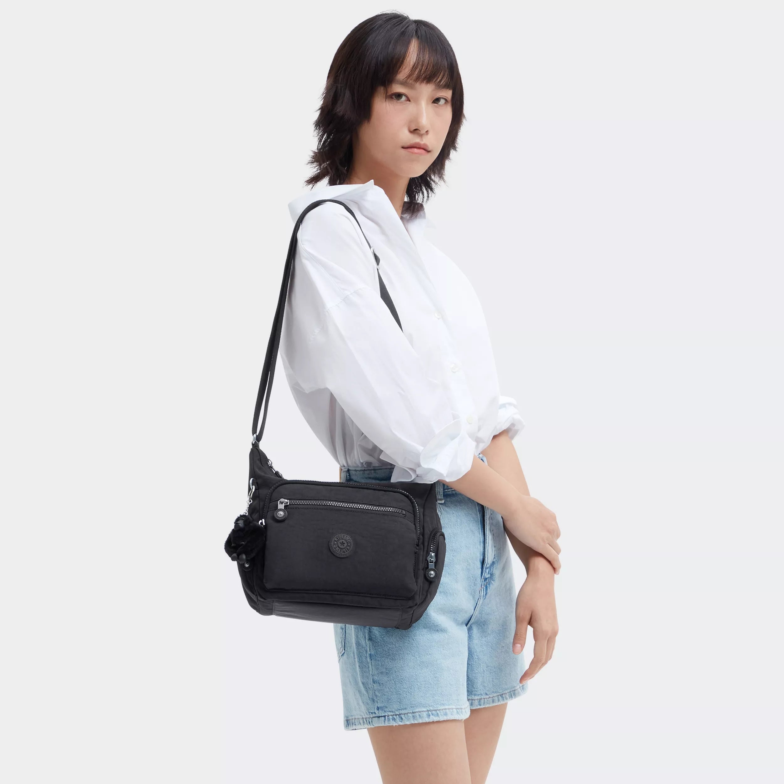 Kipling GABBIE S ショルダーバッグ ブラック Gabbie Small Crossbody Bag Black Noir