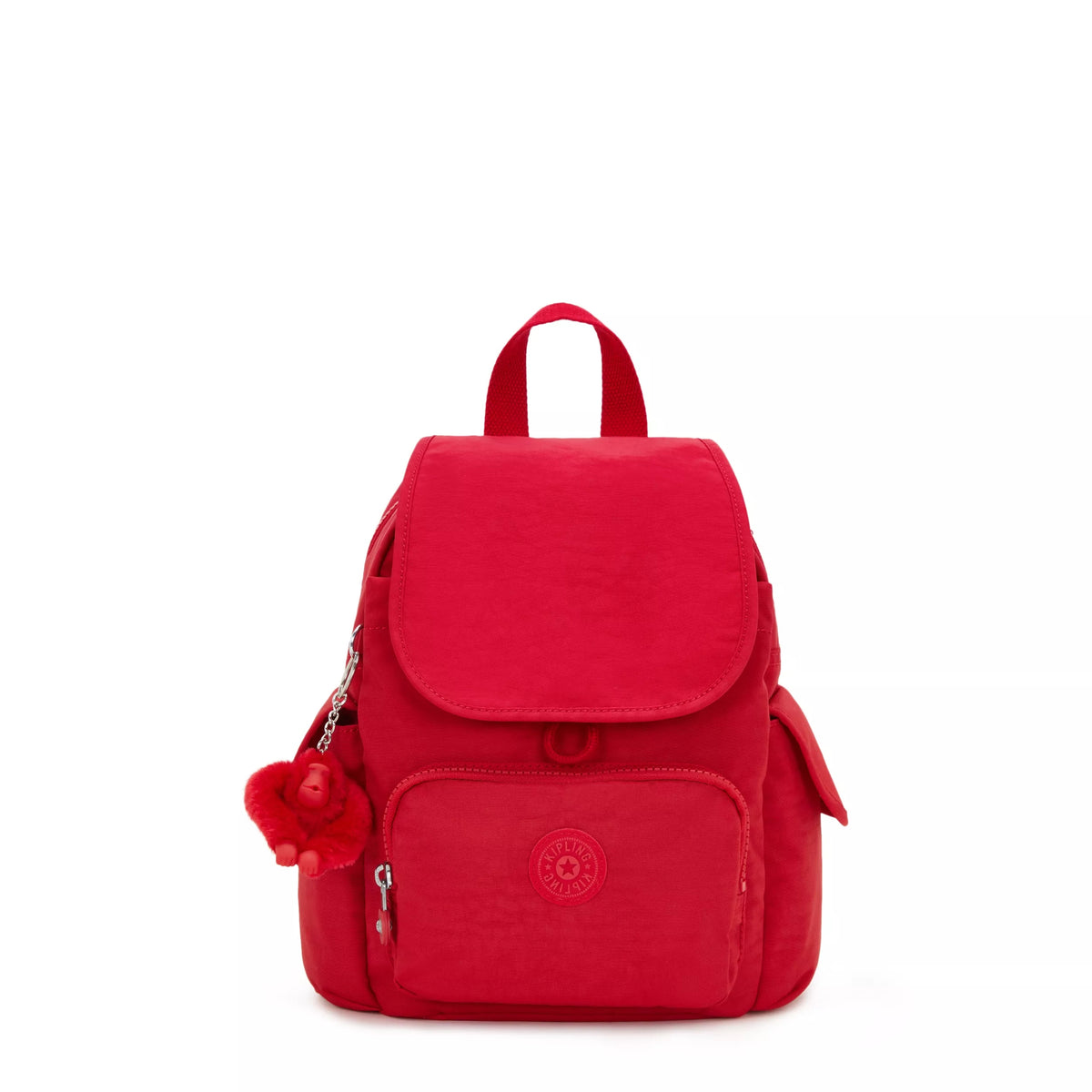 City Pack Mini Backpack Red Rouge Exterior: Nylon / Interior: Recycled Polyester