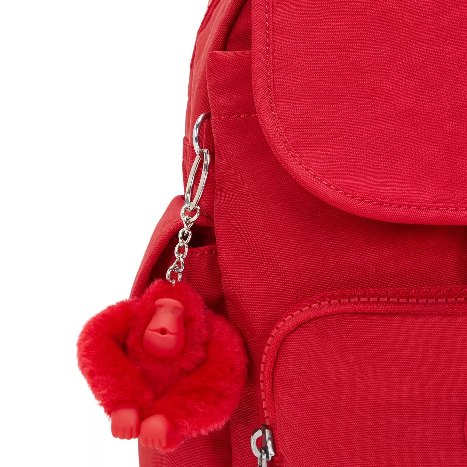 city toy backpack in smooth leather and canvas City Pack Mini Backpack
