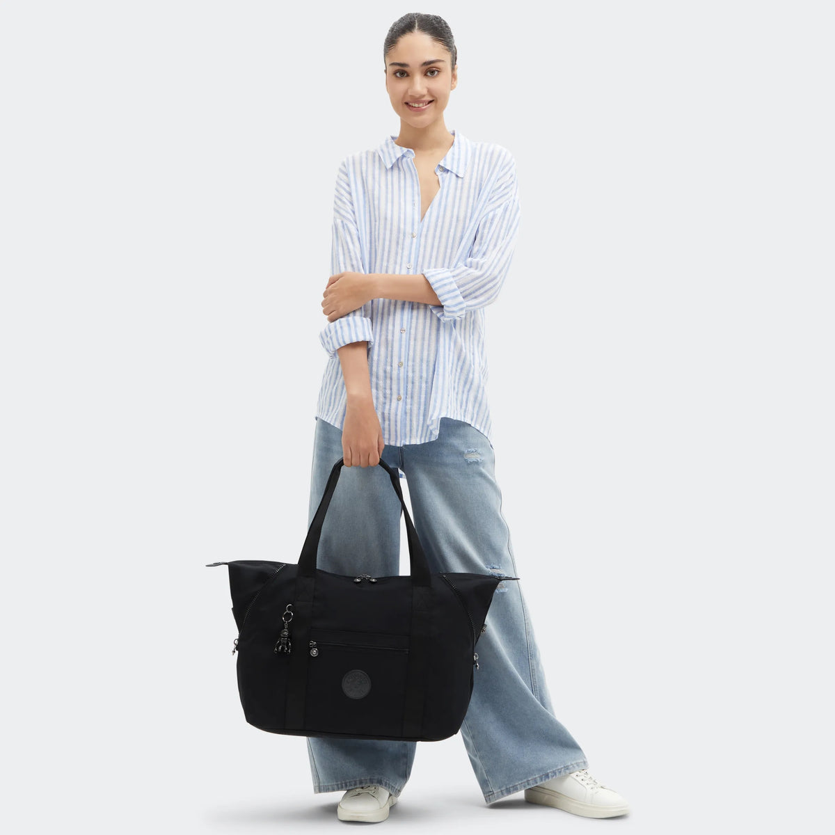 Art Medium Tote Bag Infinite Black - 2