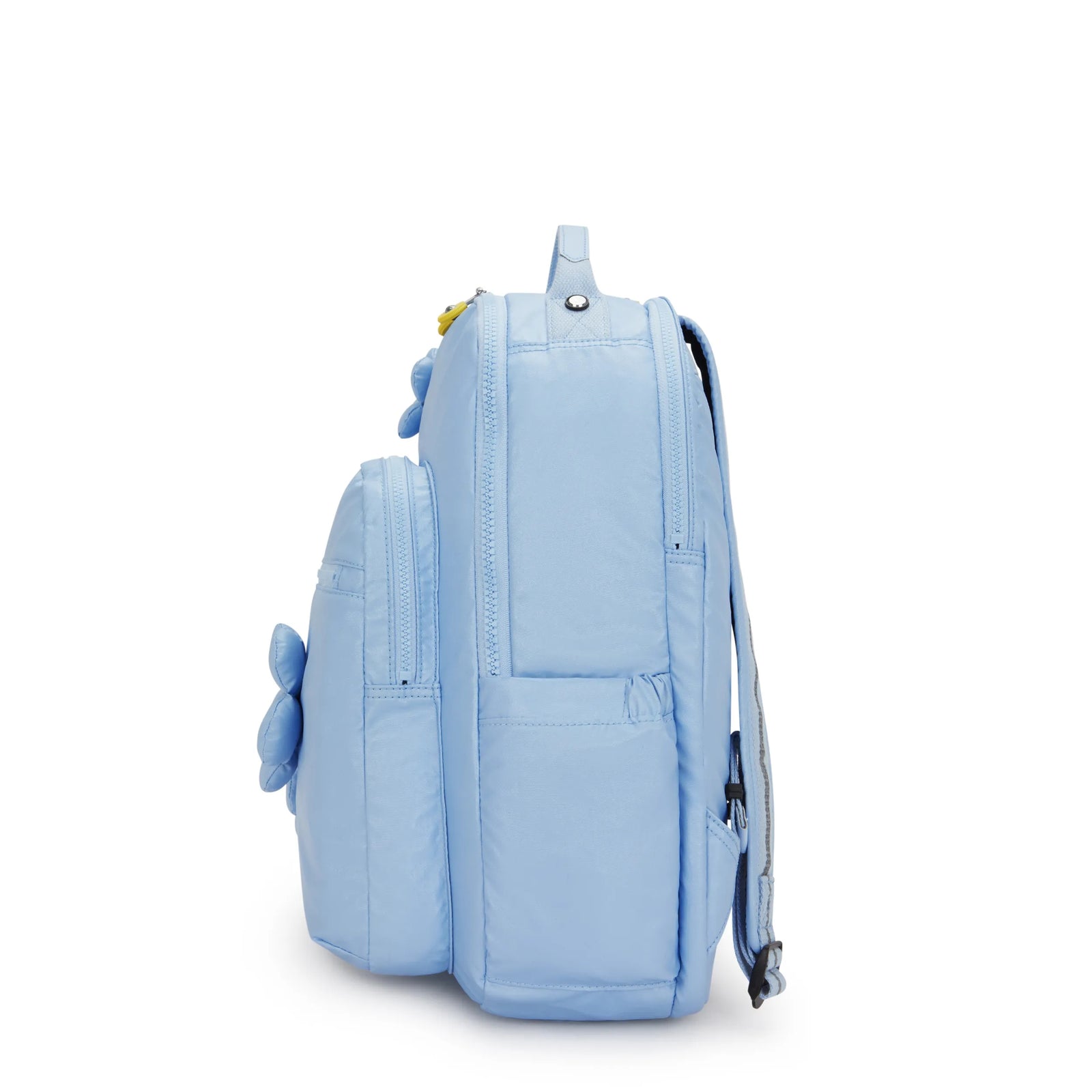 Seoul Metallic 15" Laptop Backpack Bloom Crush Metallic Exterior: Nylon / Interior: Recycled Polyester