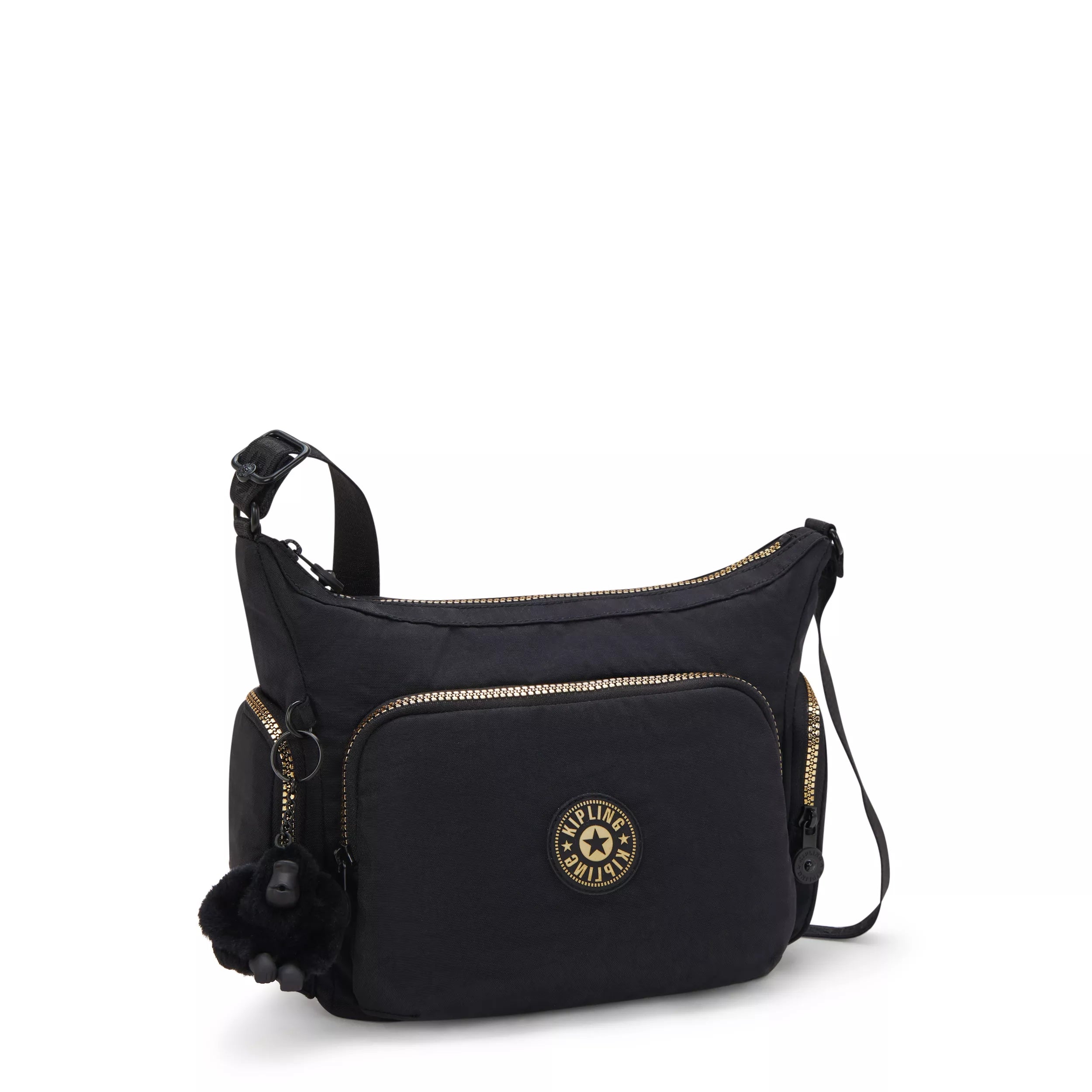 Kipling ブラック ハンドバッグ kipling（キプリング） 公式 トートバッグ HARUTO(Black Floral Em