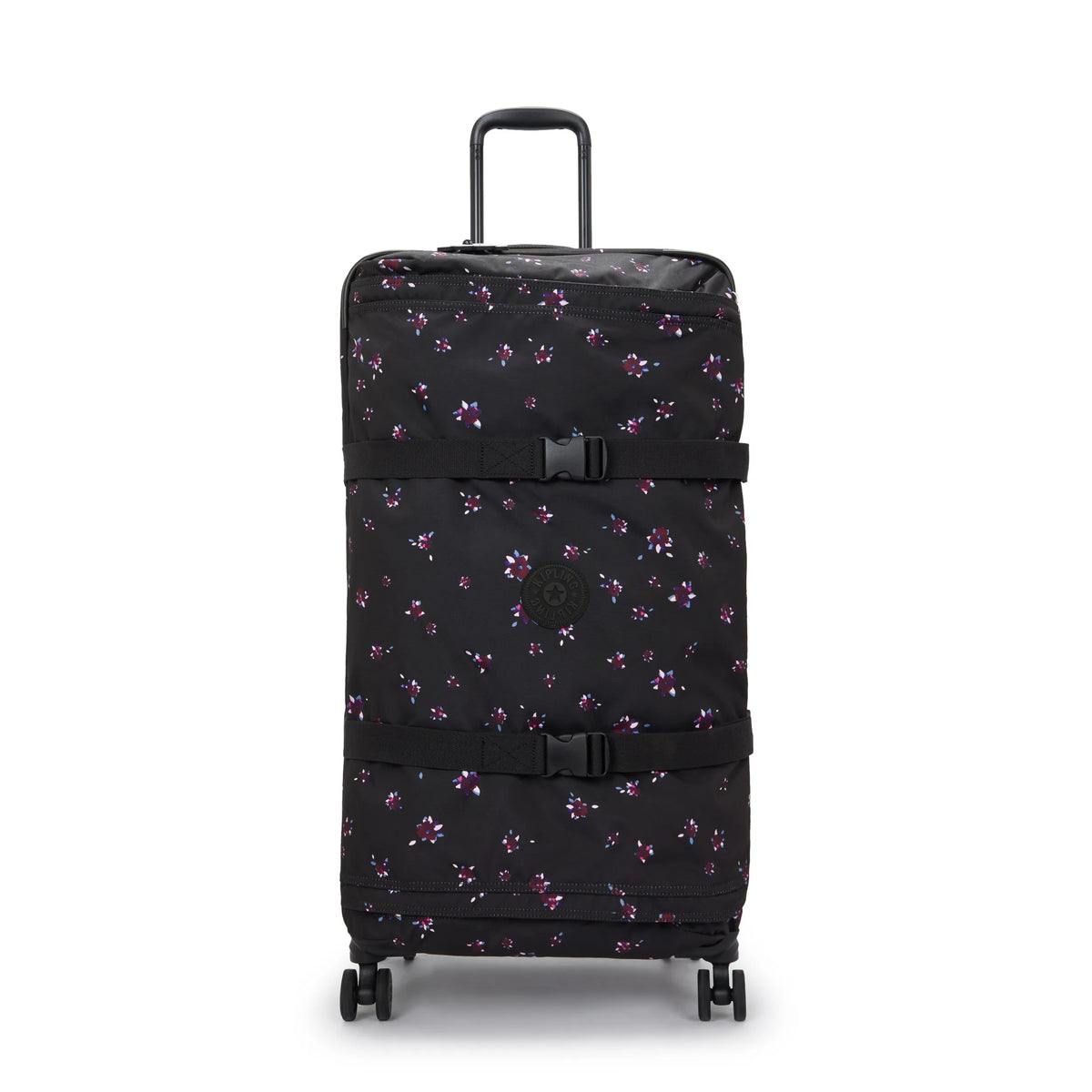 Spontaneous Large Printed Rolling Luggage Night Flower - 1