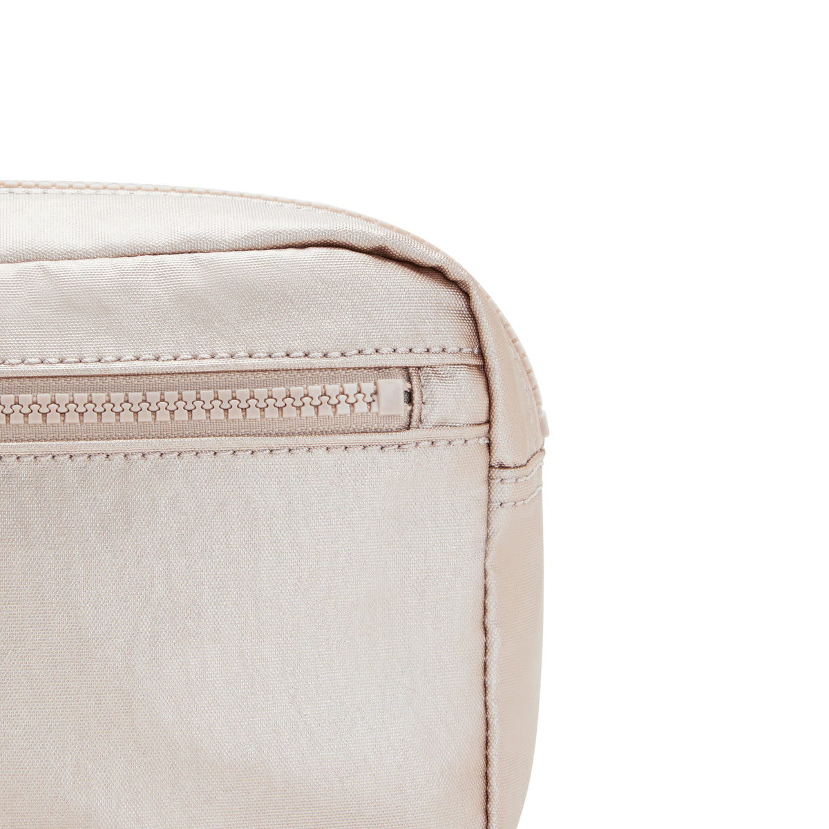 Amalfi Metallic Toiletry Bag Quartz Metallic