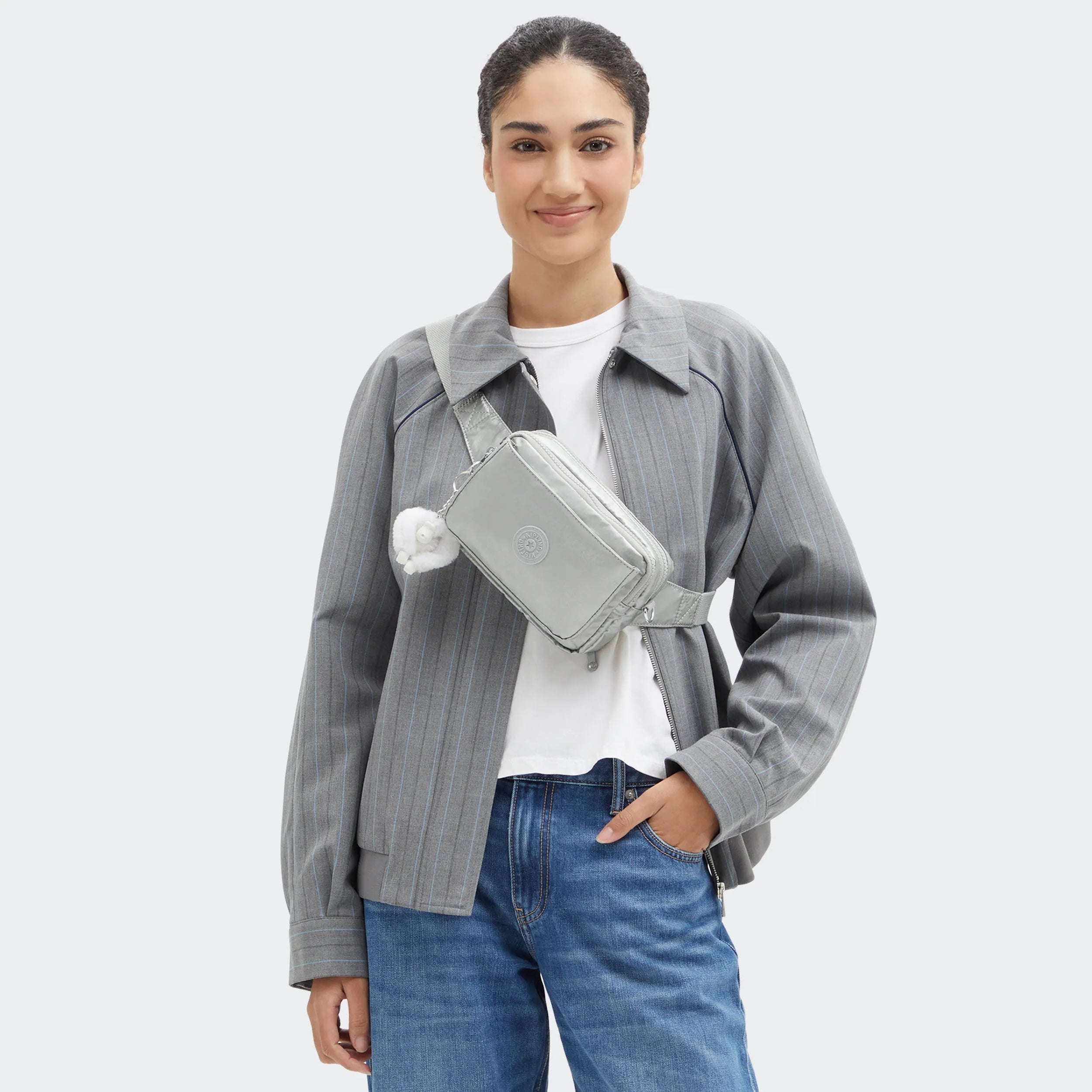 Abanu Multi Metallic Convertible Crossbody Bag