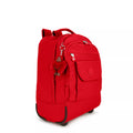Sanaa Large Rolling Backpack Cherry Tonal - 4