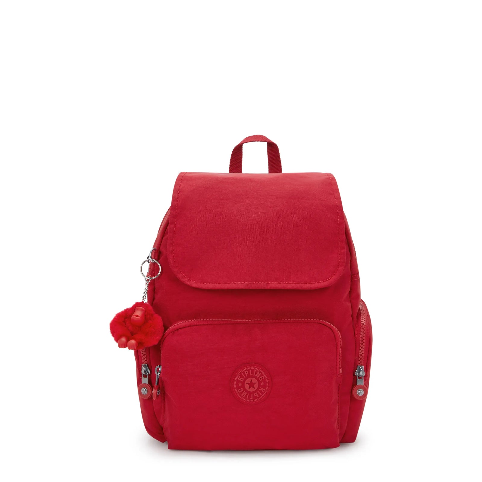 City Zip Small Backpack Ruby Red-view-1