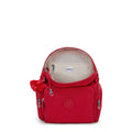 City Zip Small Backpack Ruby Red-view-4 thumbnail