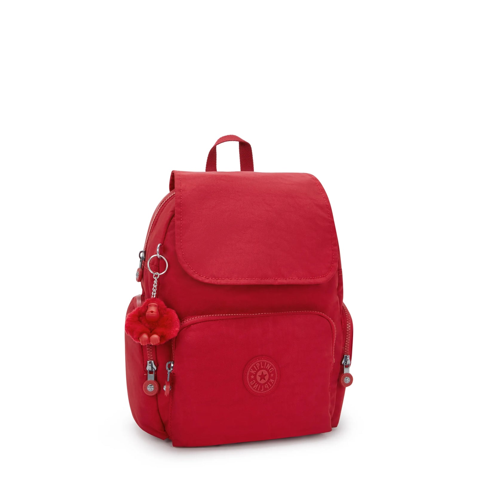 City Zip Small Backpack Ruby Red-view-5