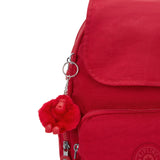 City Zip Small Backpack Ruby Red-view-6 thumbnail