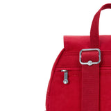 City Zip Small Backpack Ruby Red-view-7 thumbnail
