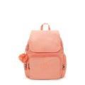 City Zip Small Backpack Pinky Orange-view-1 thumbnail