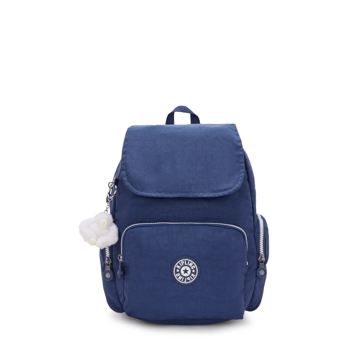 City Zip Small Backpack Casual Blue - 1
