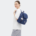 City Zip Small Backpack Casual Blue C-view-2 thumbnail