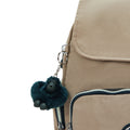 City Zip Small Backpack Soft Taupe-view-6 thumbnail