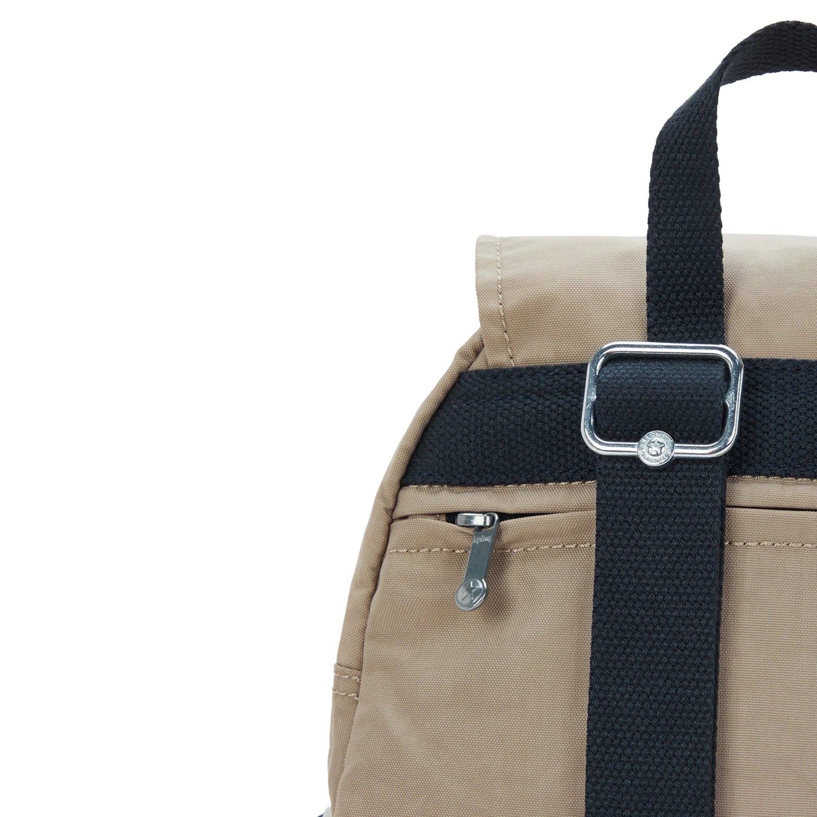 City Zip Small Backpack Soft Taupe-view-7