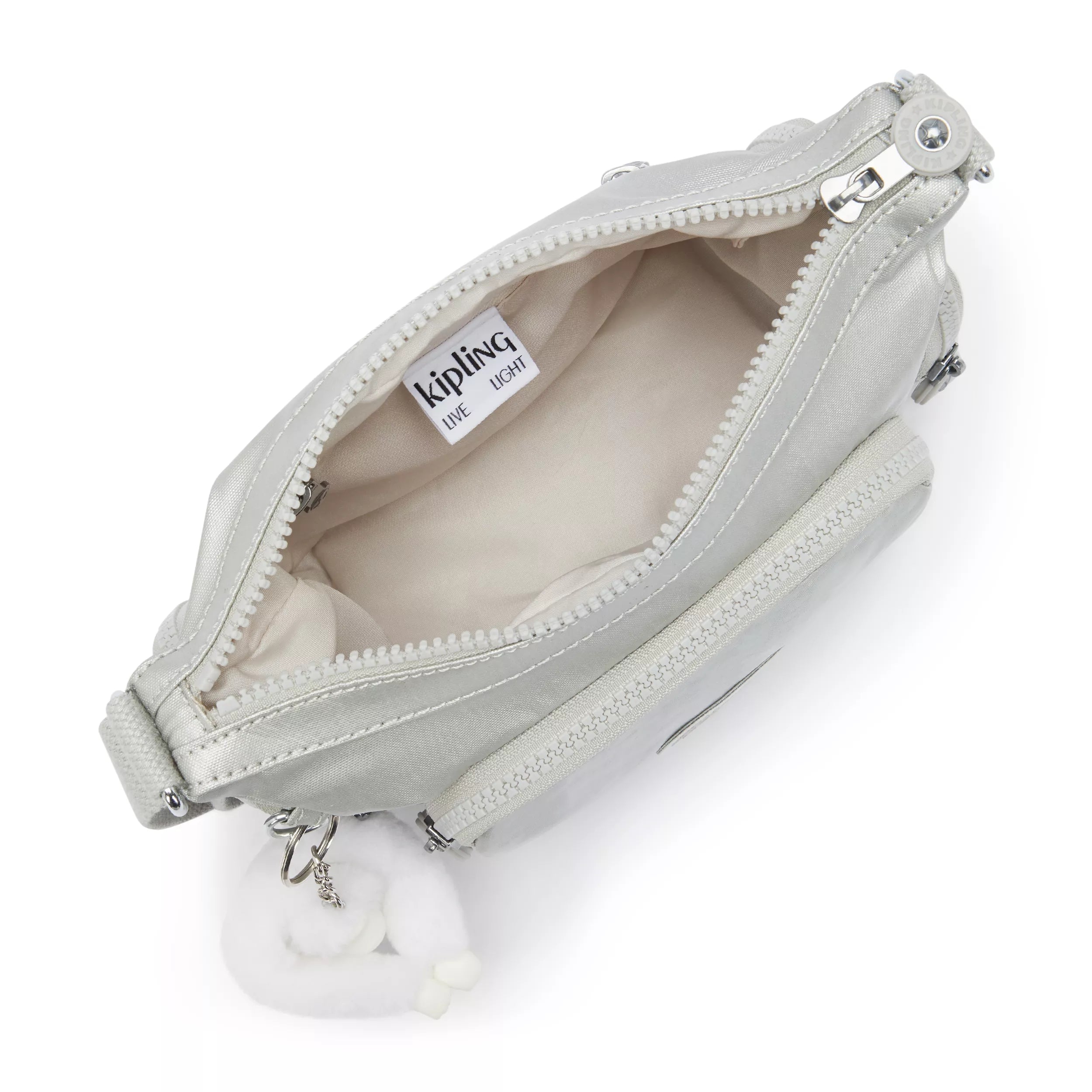 Gabbie Mini Metallic Crossbody Bag