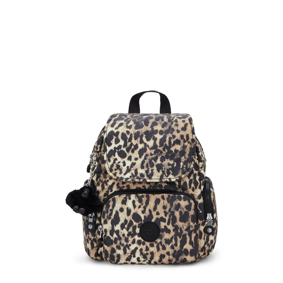 City Zip Mini Printed Backpack Wild Leopard - 1